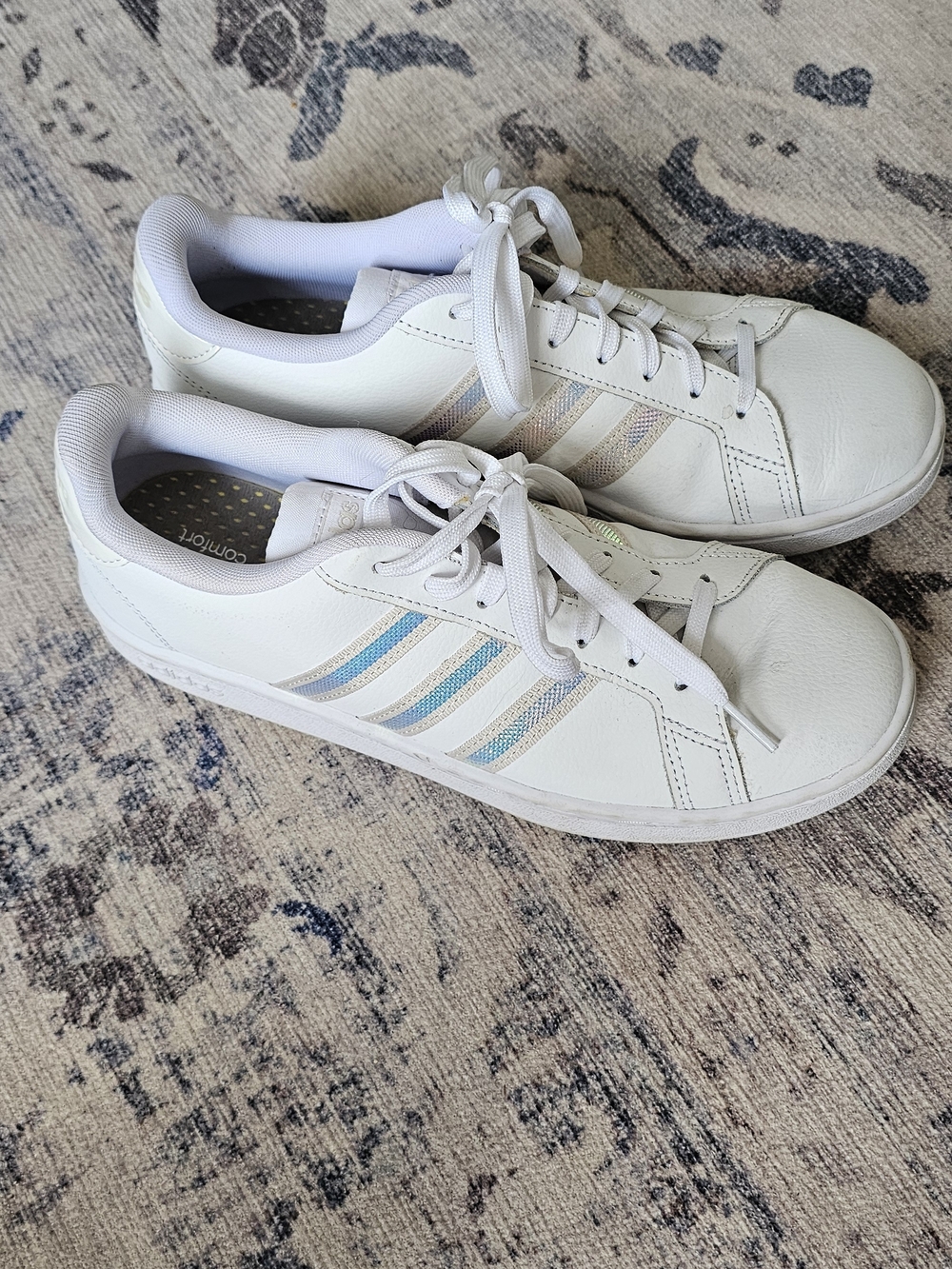 Adidas Grand Court White Aluminum